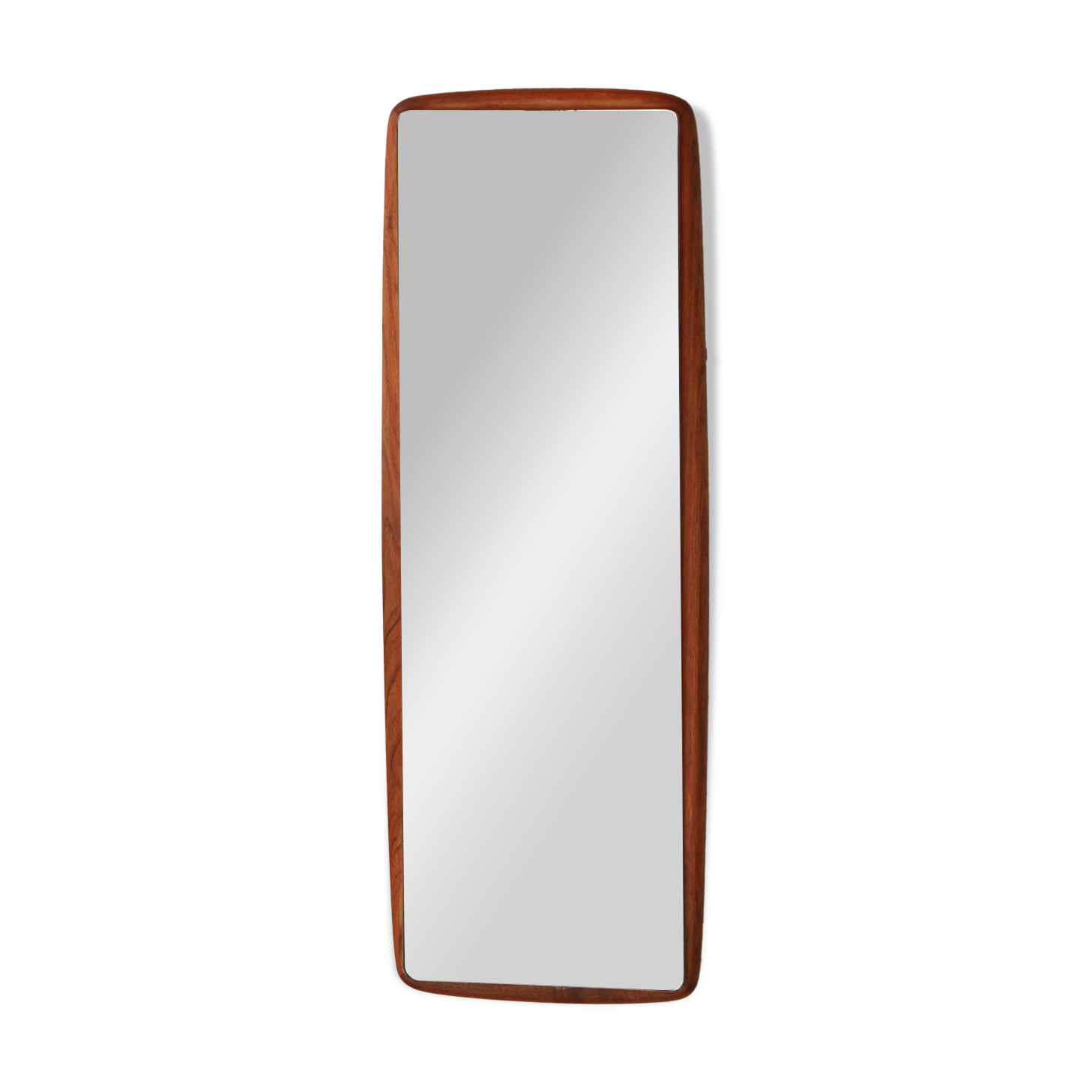 Vintage Scandinavian teak mirror – 1960s - 14.09.23.06