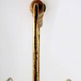 Porte-revue vintage en laiton