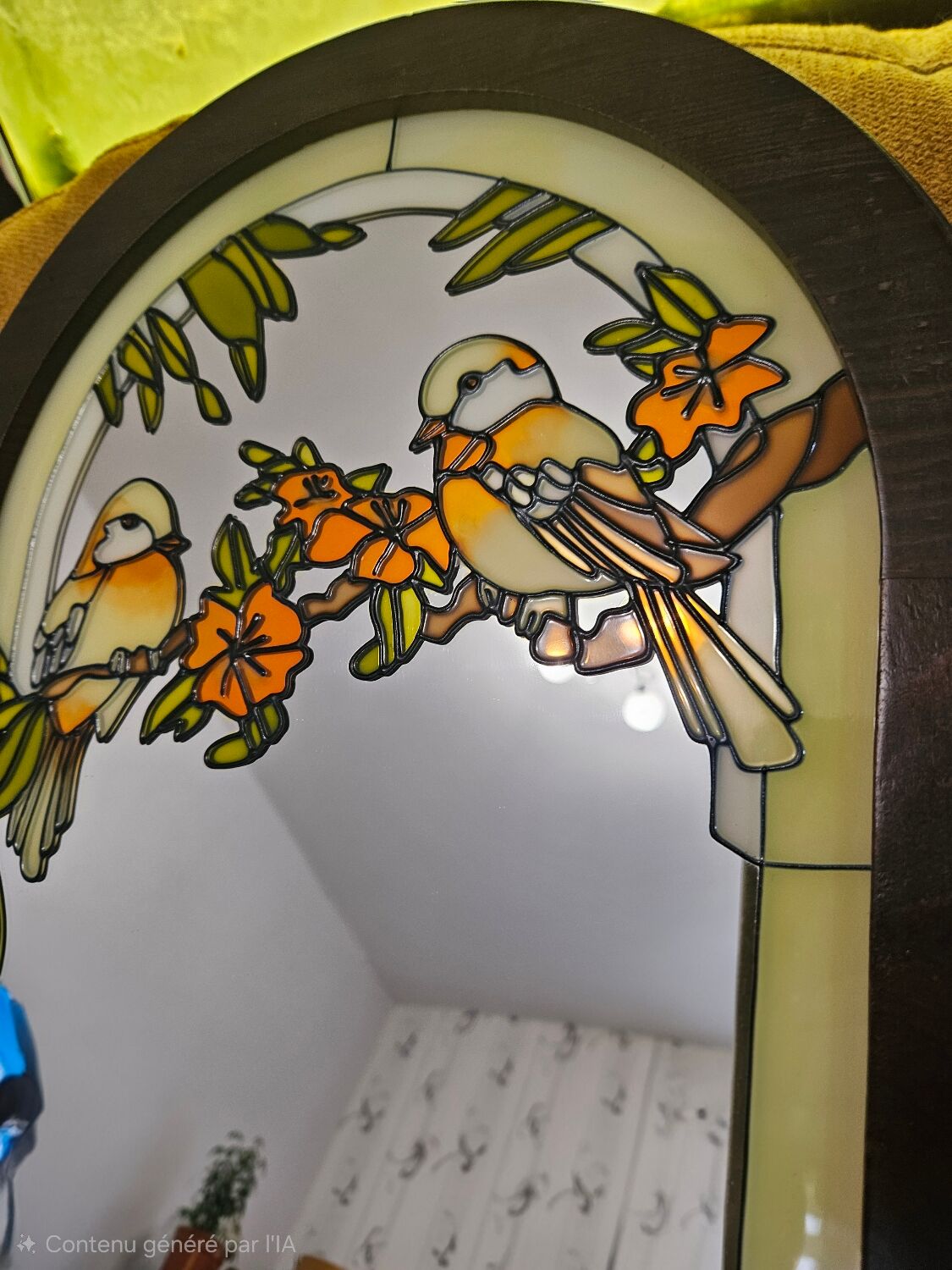 Antique mirror
