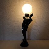 Earthenware table lamp