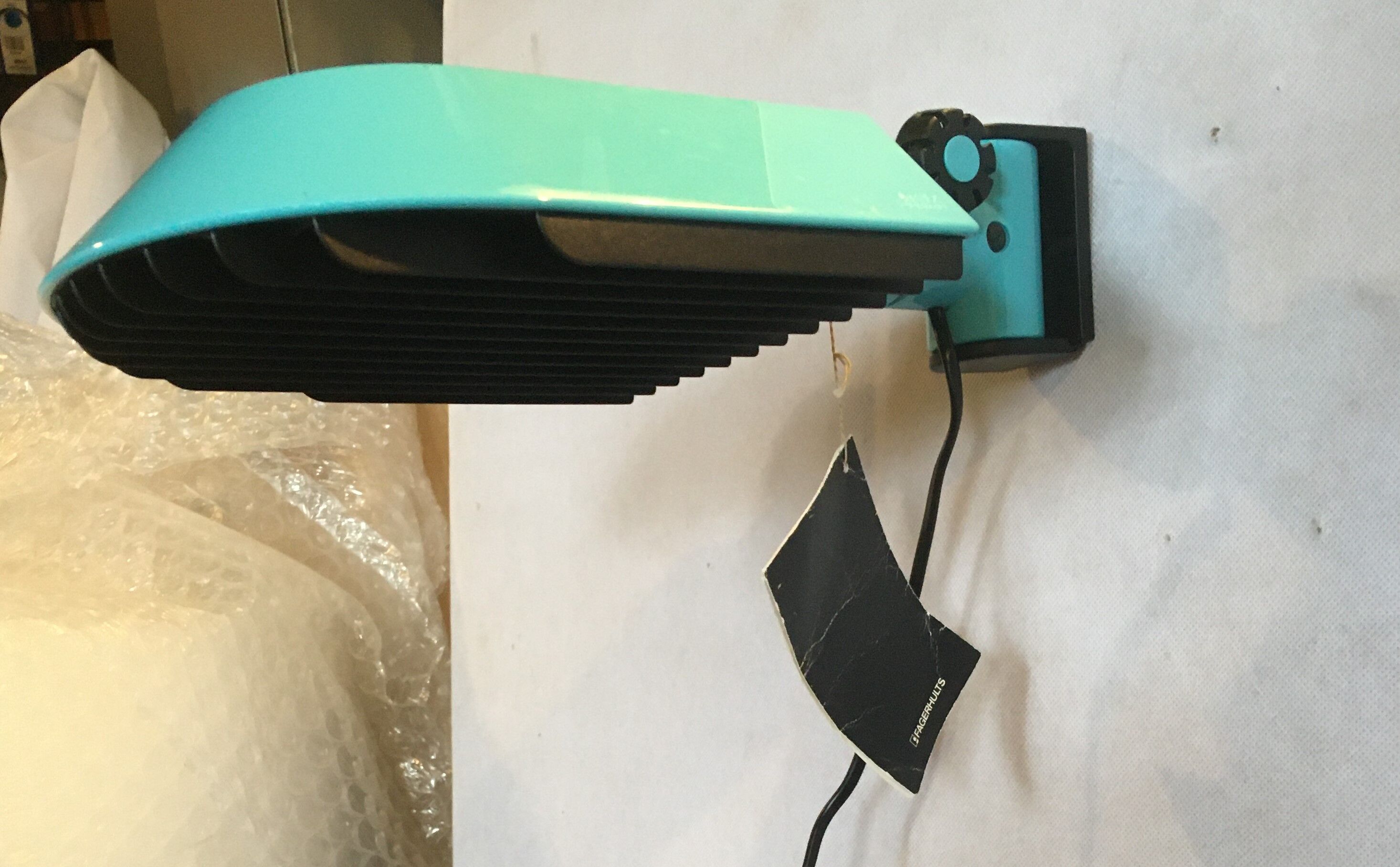 Mascot wallmounted desklamp by A&E Design for Fagerhult, Sweden. 1982.