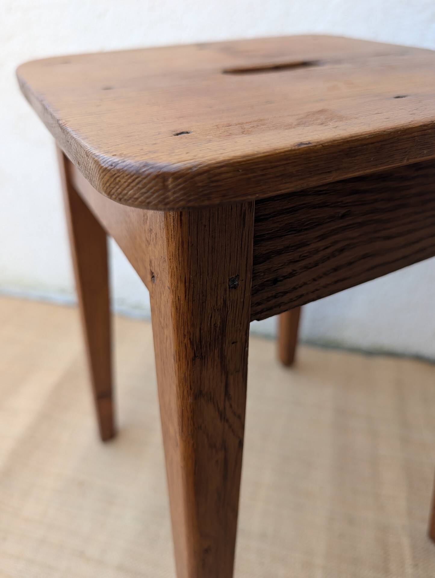 Farm stool in ash – 1930s