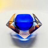 1960s Stunning Ashtray in Murano Glass by Flavio Poli for Seguso. Made in I