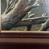 Acrylic on canvas by Jacques Petit signed