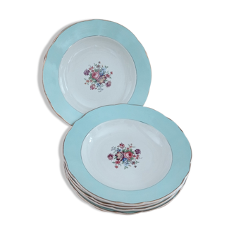 Set of Sarreguemines Opaque plates