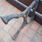 Cast iron garden bench