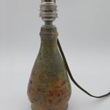 Ceramic lamp signed Rouart grès
