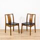 Ensemble de 6 chaises scandinaves par Jacques Hauville - 1960