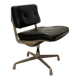 Intermediate Eames chair from the 70s in leather.