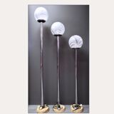 Set of three luminaires "Tessuto" M.Vignelli for Venini circa1970