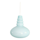 Suspension Space Age en opaline bleue, Peill & Putzler, 1970