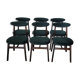 Ensemble de 6 chaises conçues par T. Halas vintage 60