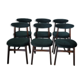 Set of 6 chairs designed by T. Halas vintage 60