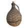 Old Woven Dame-Jeanne with Handle and Cork Stopper