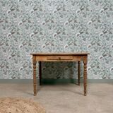 Antique table with turned legs (renovated)