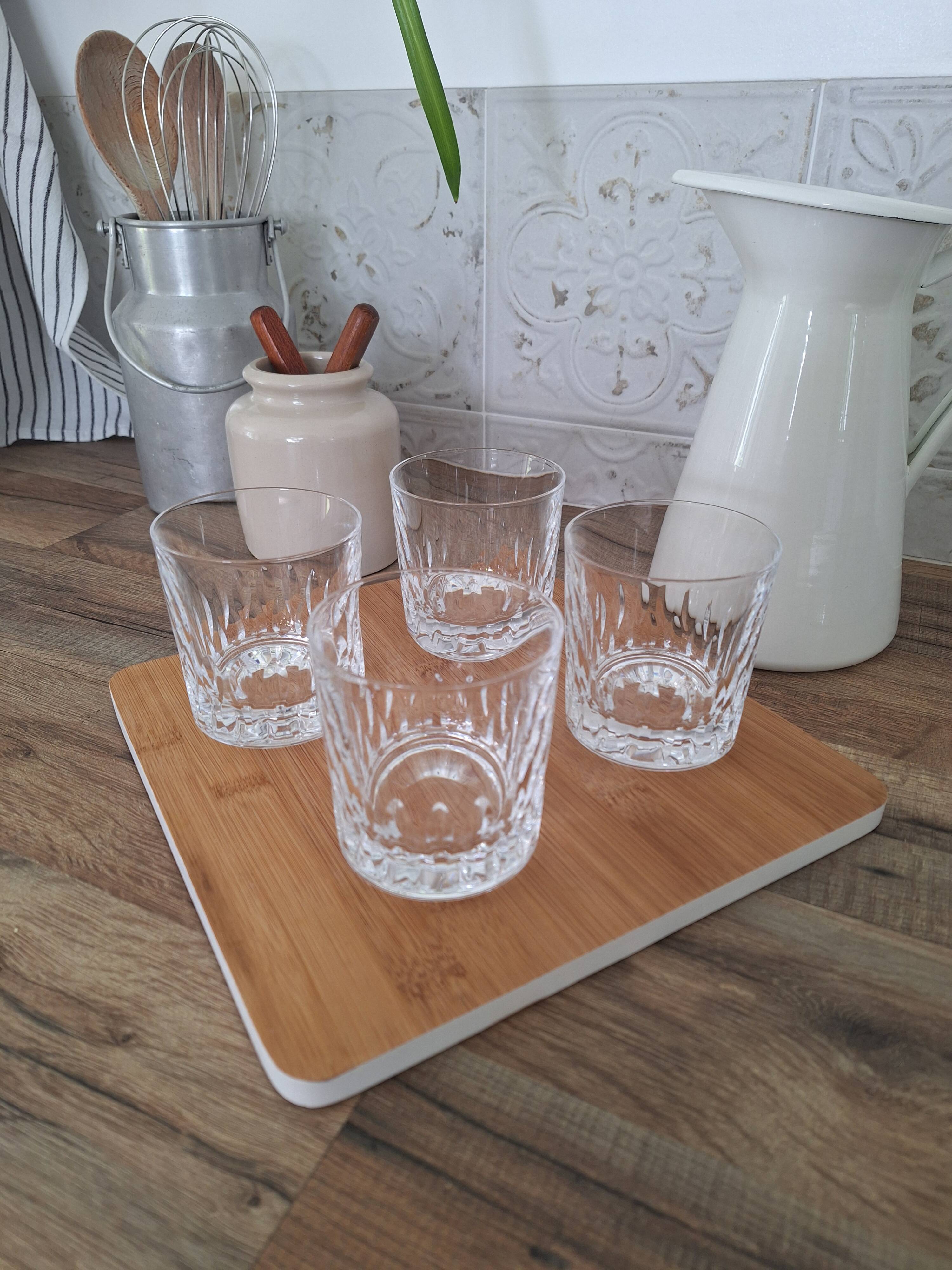 Verres à eau ou à whisky en cristal