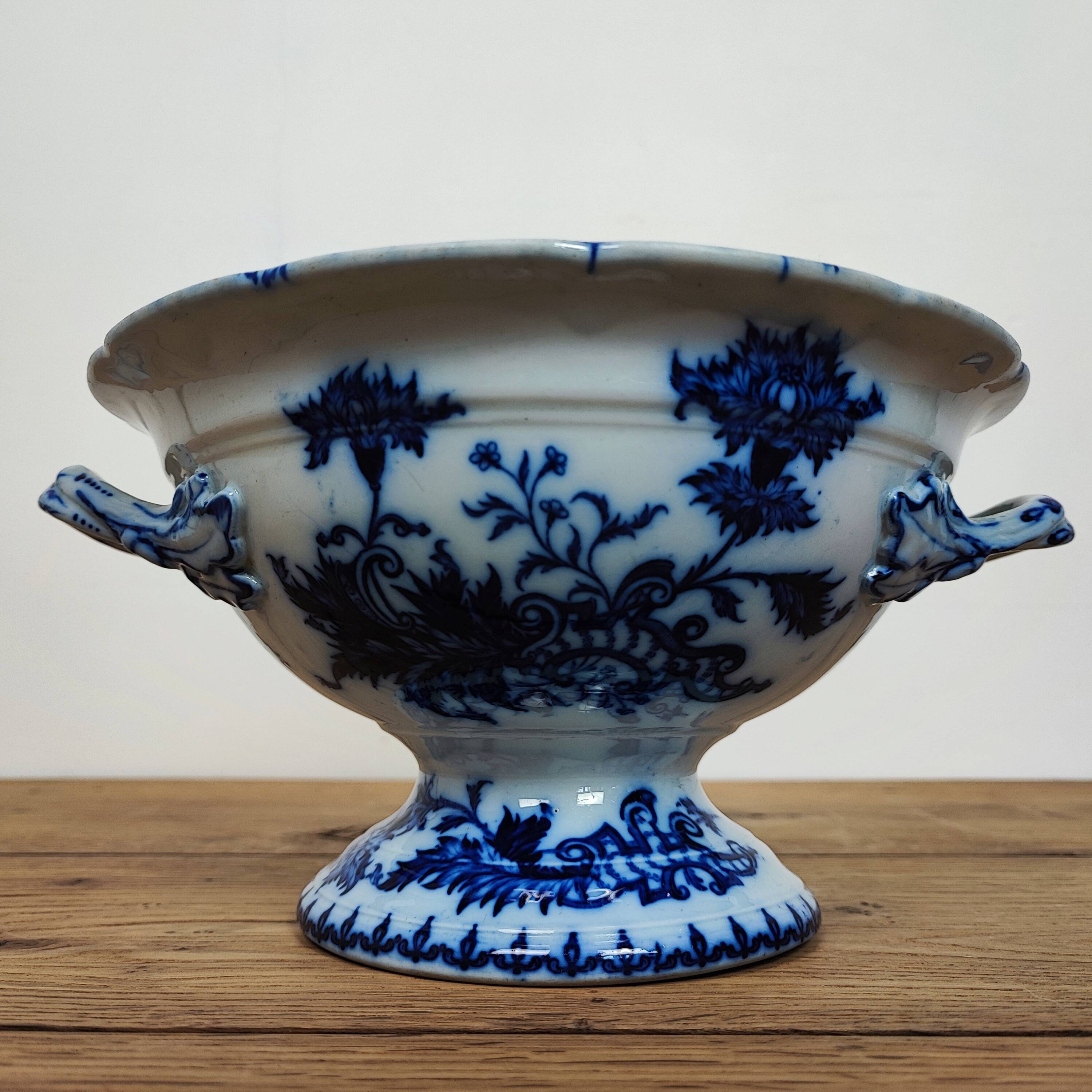 Iron earth compote bowl