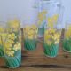 Vintage juice service Chameleon by Pierre Tardif for Neové – jug and 6 glasses