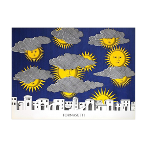 Affiche Piero Fornasetti, Sole