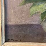 Charming old painting: Bouquet of lily of the valley