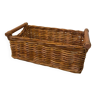 Rectangular rattan storage basket