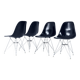 Set of 4 DSR Dining Chairs by Charles & Ray Eames for Herman Miller, 1970s