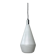 Vintage glass suspension light 1970