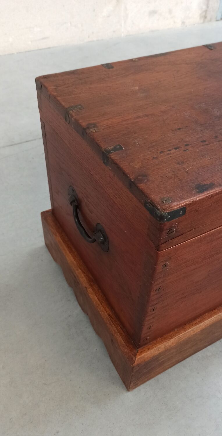 Vintage chest in exotic wood