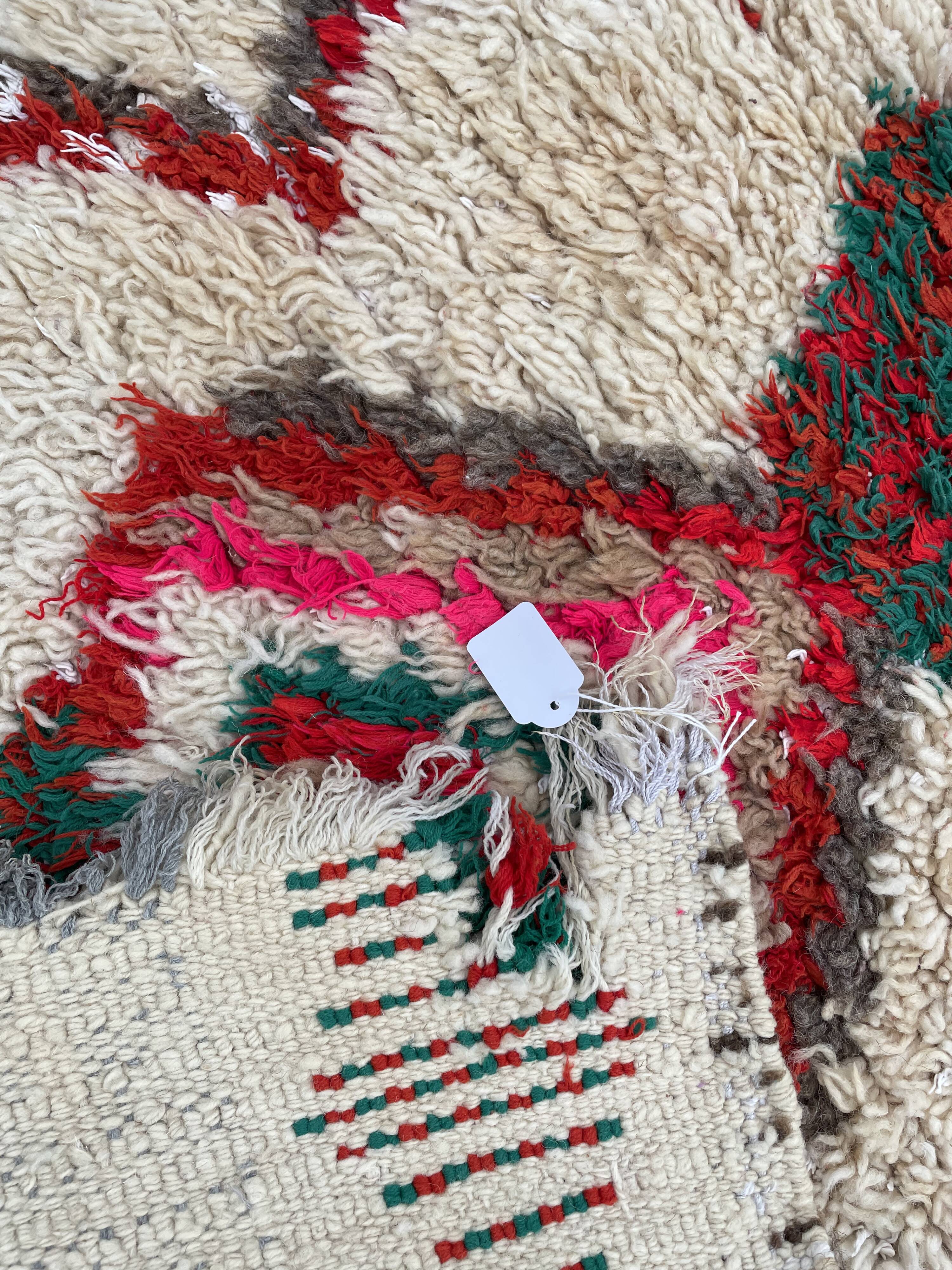 Berber carpet Azilal 75x190cm