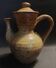 Vintage 1970s pyrite stoneware pouring coffee pot