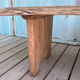 Table basse en noyer