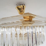 Small chandelier attrb to Bakalowits and Sohne, Austria 1980's