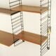 Etagère double tomado bois