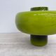 Mid-century design green glass Swedish table lamp, 1970s