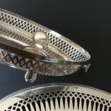 Silver heating coaster