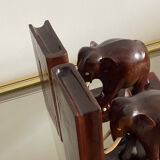 Elephant bookends