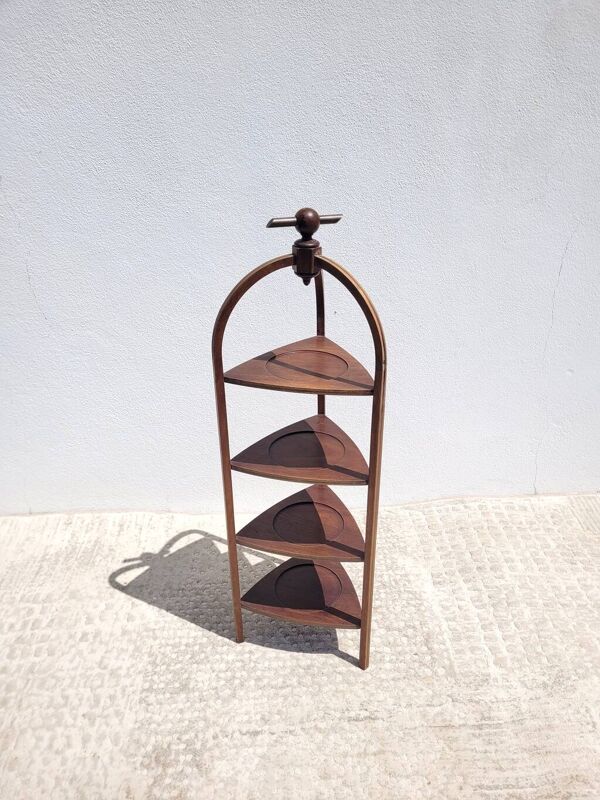 Ancien meuble étagère porte assiettes ou porte plantes