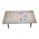 Old ceramic coffee table