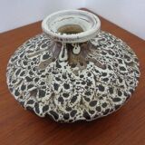 Lava ceramic vase from Silberdistel, Germany, 1970s