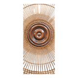 Rattan coffee table