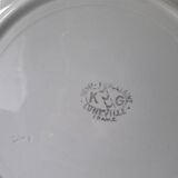 Luneville porcelain soup plate (28cm) A1
