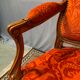 Walnut armchair louis XV