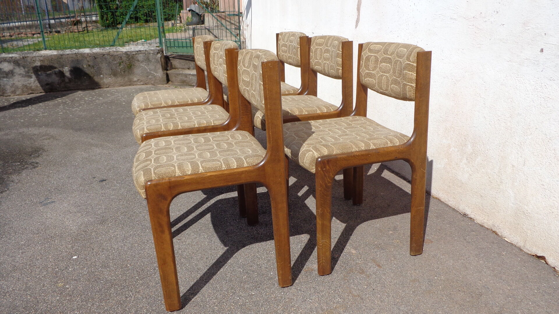 Set de 6 chaises vintage