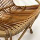 Fauteuil en rotin de Rohe Noordwolde, 1960, Pays-Bas