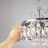 A pair of Vintage Viennese Crystal Chandeliers, 70s