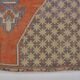 Orange & Brown Turkish Vintage Rug sku 2576