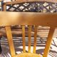 4 Baumann bistro chairs, different shades, vintage