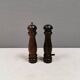 Salt and pepper set in rosewood, Denmark 1960-70s.