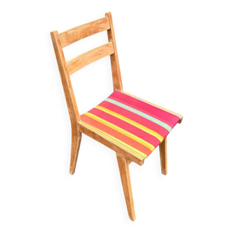 Chaise vintage pieds compas, 1960