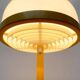 Lampe de table champignon allemande de l'ère spatiale Mid-Century de Kaiser Idell / Kaiser Leuchten, années 1960